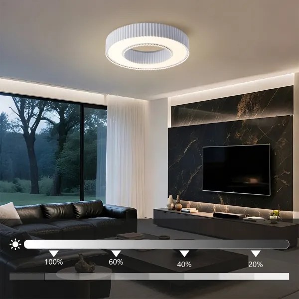 BRILAGI - stmievateľné stropné svietidlo LUMIX LED/48 W/230 V 3000–6000 K biela, priemer 50 cm + diaľkové ovládanie