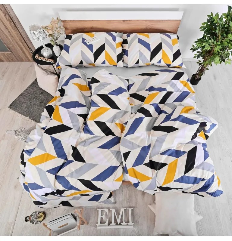 Obliečky bavlnené Bakum EMI, Štandardný set jednolôžko obsahuje 1x 140x200 + 1x 70x90