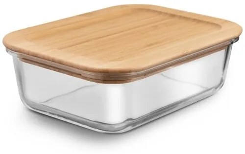 Orion Dóza sklo/bambus s tesnením 1,6 l, 1,6 l