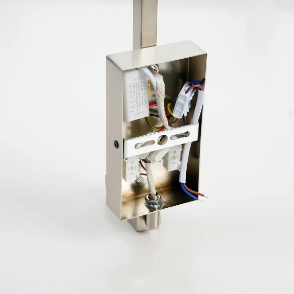 Brilagi - LED Nástenná lampa RAYA 1xE14/40W/230V + LED/3W biela/matný chróm