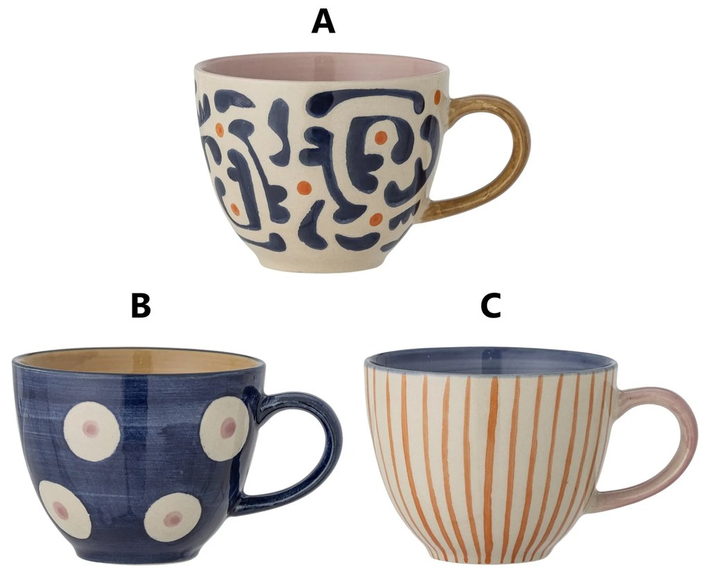 Bloomingville Hrnček Eviaya Blue 250 ml B