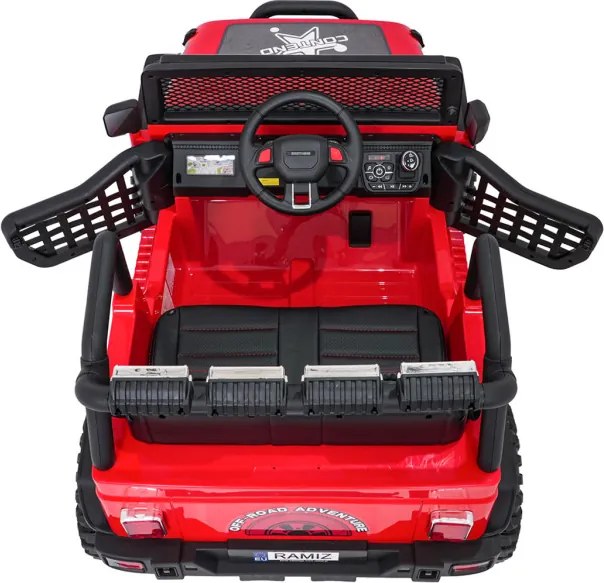 Elektrické autíčko Jeep BEAST 4x4 červené