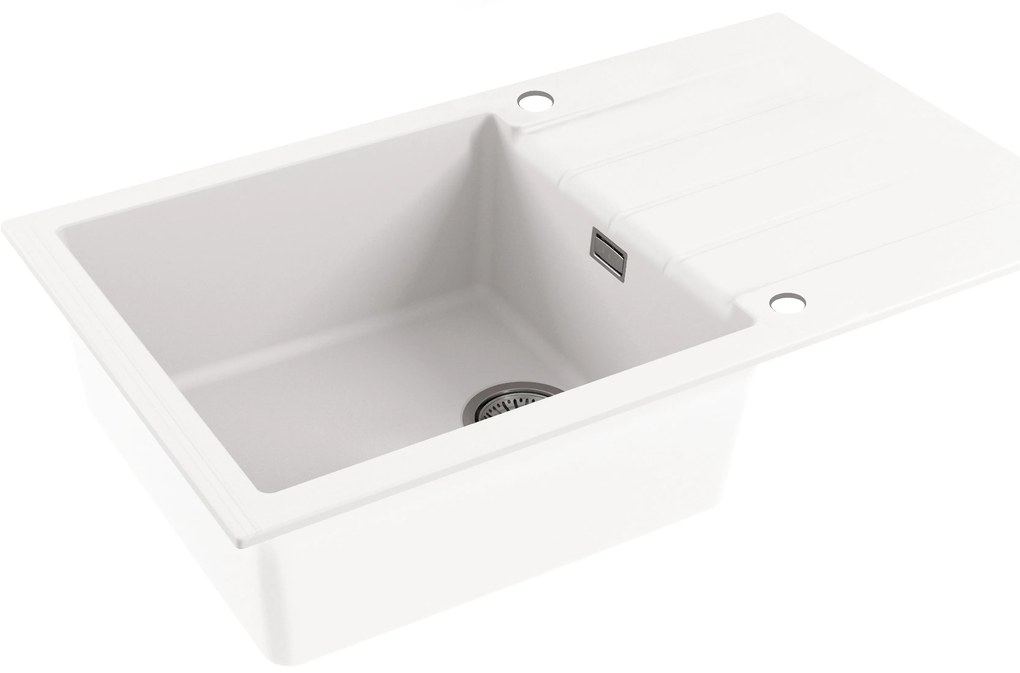 ALVEUS CZ CADIT 40 bílý 11 + pop up sifon 860x500x198 mm