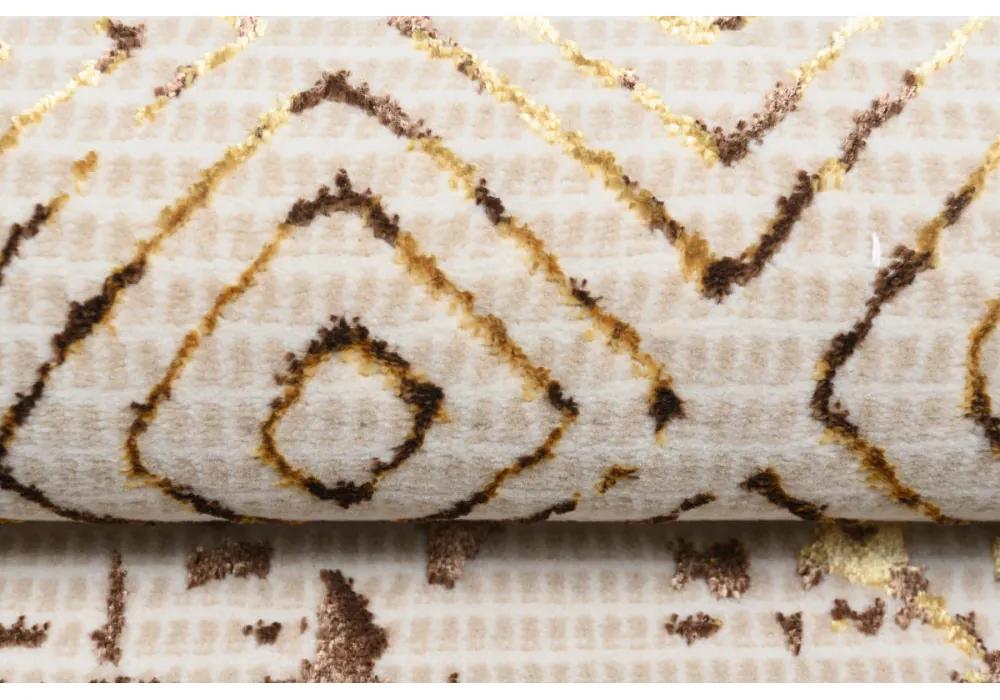 Kusový koberec Coruxa zlatokrémový 140x200cm