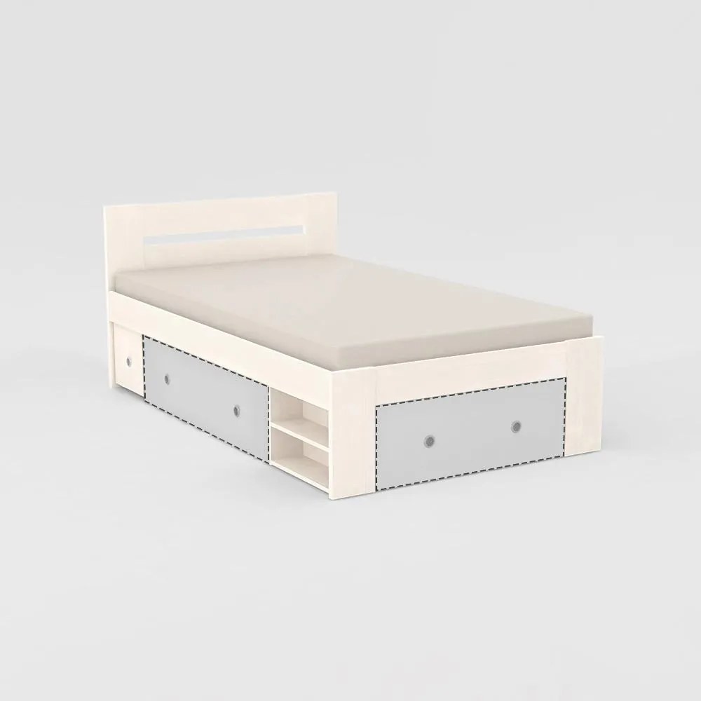BTC LARISA UP 120x200 Varianta: ORECH ROCKPILE