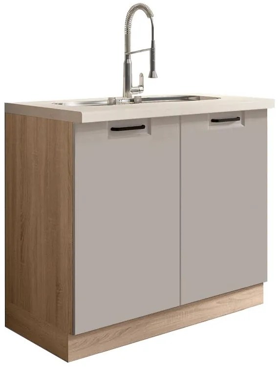 Skrinka do kuchyne Favorit 13d Sonoma/Latte