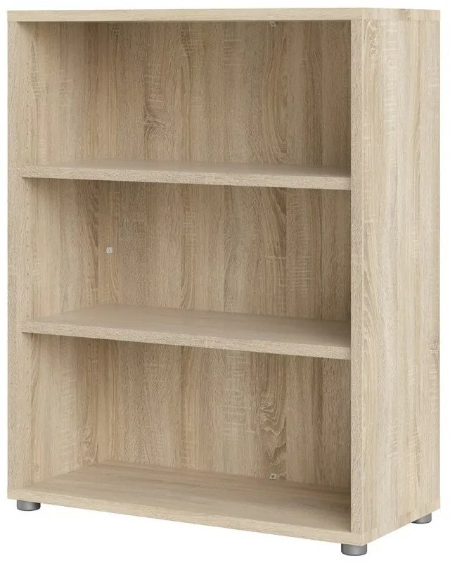 Modulárna knižnica v dekore duba v prírodnej farbe 89x113 cm Prima – Tvilum