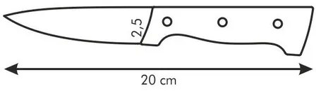 TESCOMA Nôž HOME PROFI 9cm , 9 cm