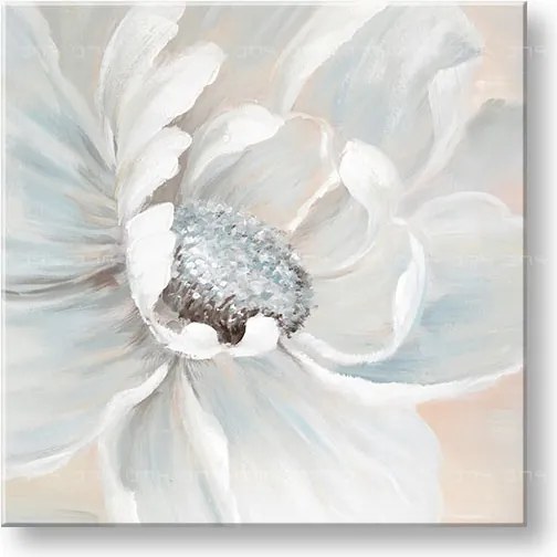 Maľovaný obraz na stenu KVETY  60x60 cm