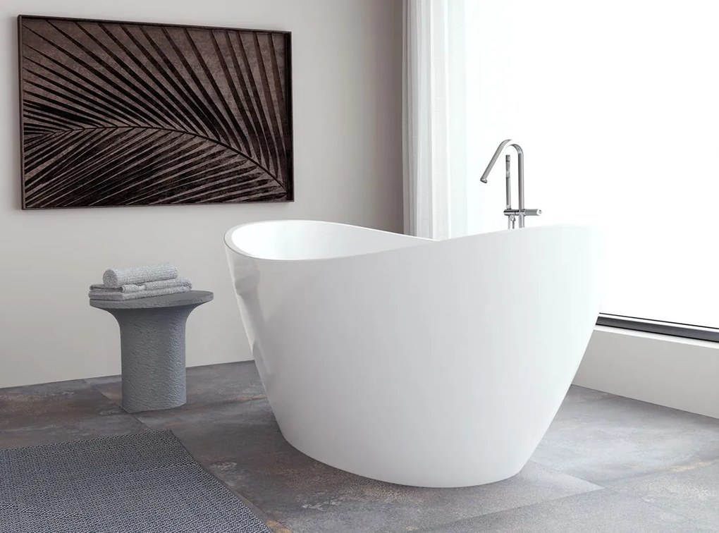 Polysan Polysan, AVILA voľne stojaca vaňa 180x87x65cm, biela, 68741