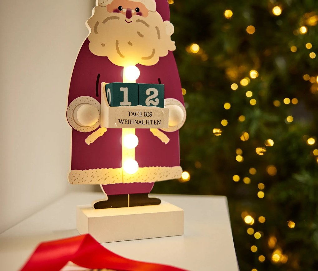 LED kalendár »Santa«