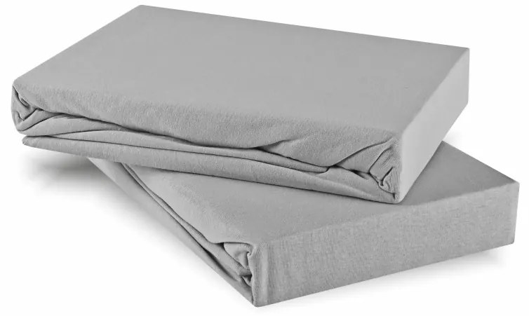 Plachta posteľná sivá Superstretch EMI, Plachta 90x200