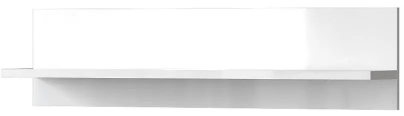 Polička Piano VP120/PN-70/KA/70 lakované crystal white