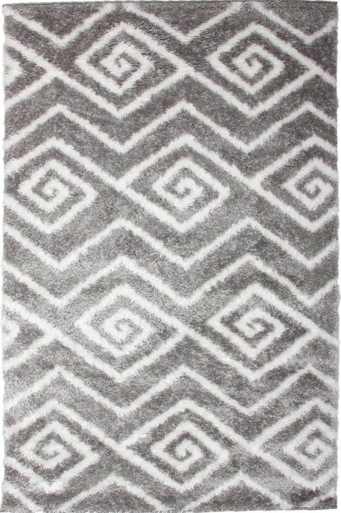 Koberec Boho 638 D.GREY/CREAM rozmery koberec: 60x100 cm