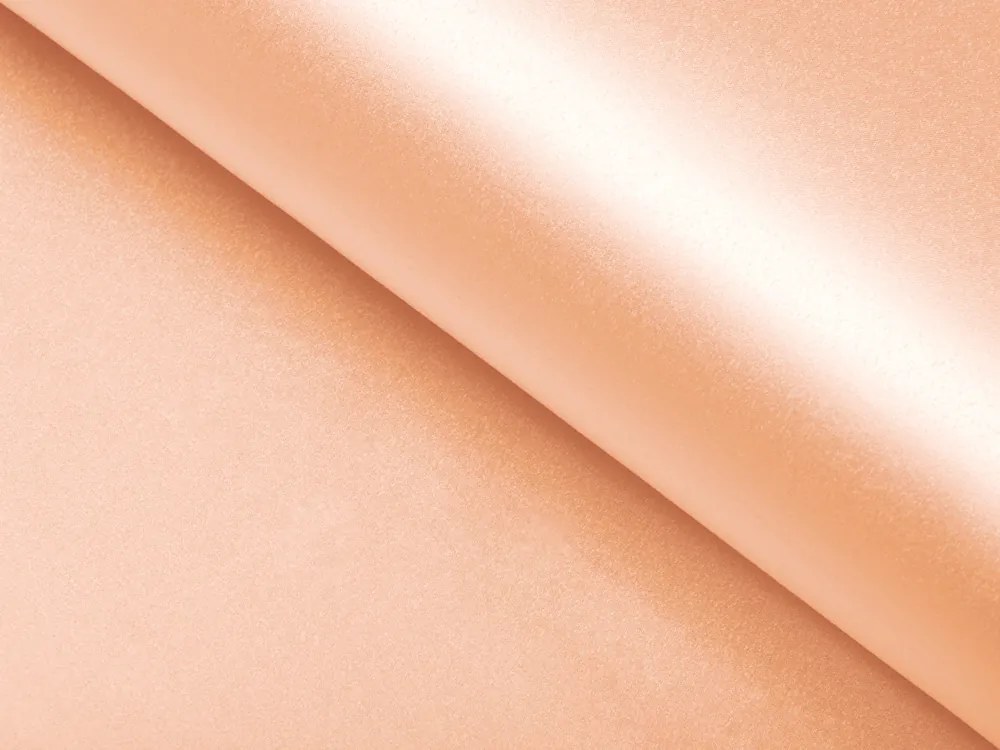 Biante Saténový obdĺžnikový obrus polyesterový Satén LUX-L060 Svetlo broskyňový 120x200 cm