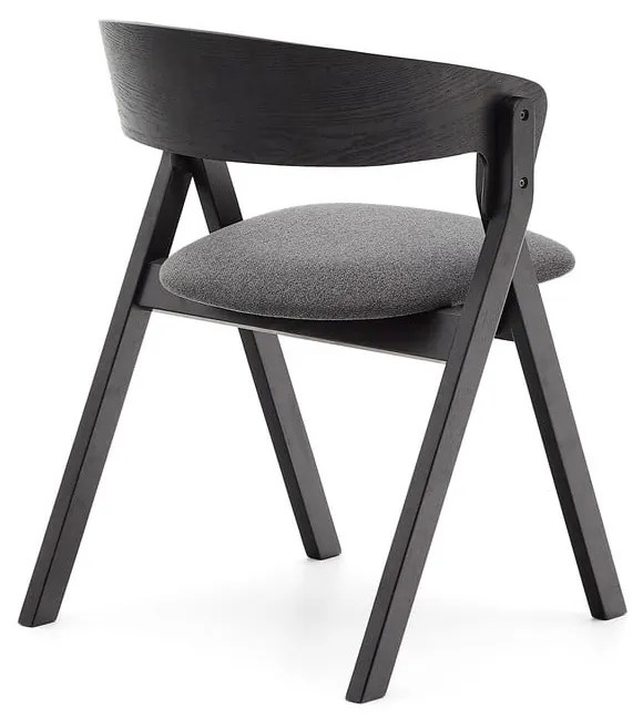 Čierna jedálenská stolička Godia – Kave Home
