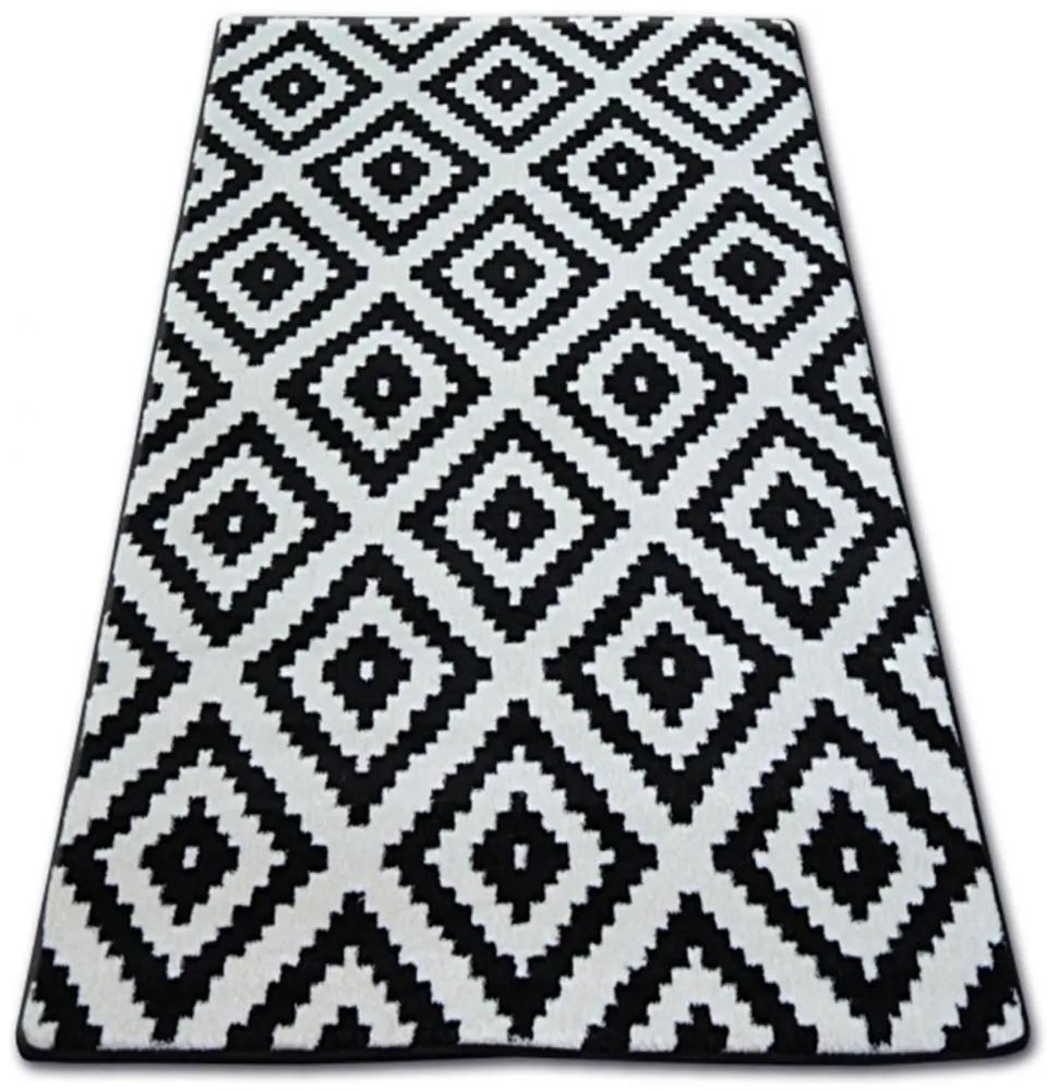 Kusový koberec Estel čierny 120x170cm