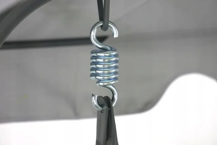 Záhradná hojdačka TRAPPIN A sivá