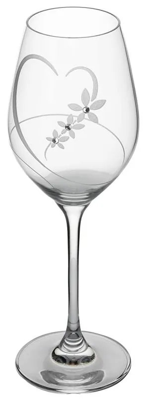 SWAROVSKI DAISY POHÁR NA VÍNO 360ML SADA 2KS