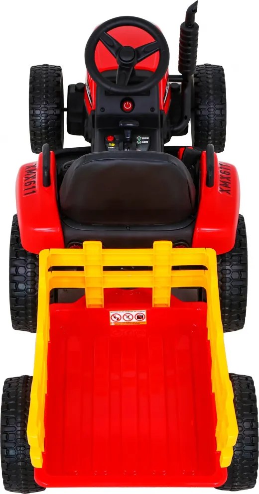 Ramiz BLOW Traktor s prívesom červený