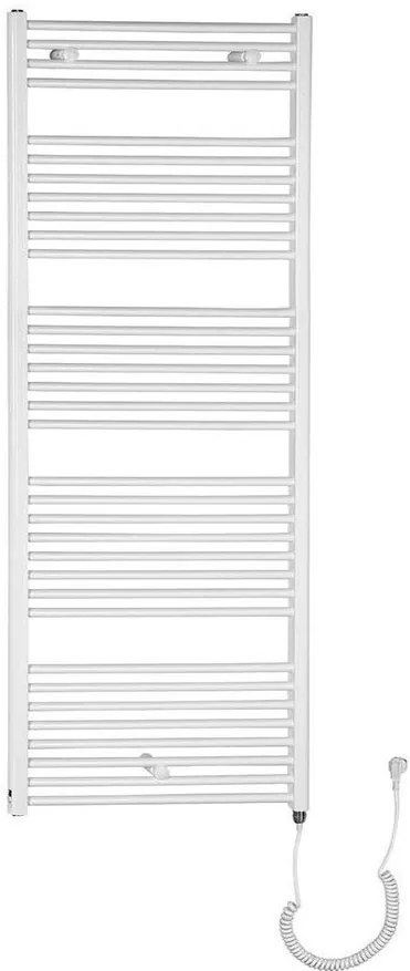 Aqualine Aqualine, DIRECT-E elektrické vykurovacie teleso, rovné, 600x1680 mm, 800W, biela, ILE66T