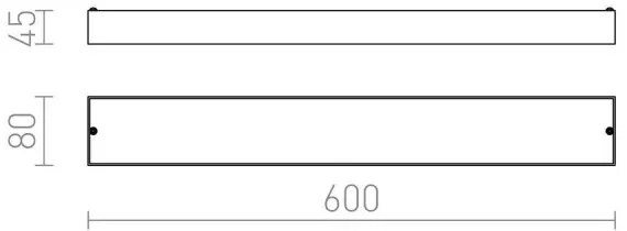 RED - Design Rendl - R11993 - LED Kúpeľňové svietidlo MARINA LED/9W/230V IP44