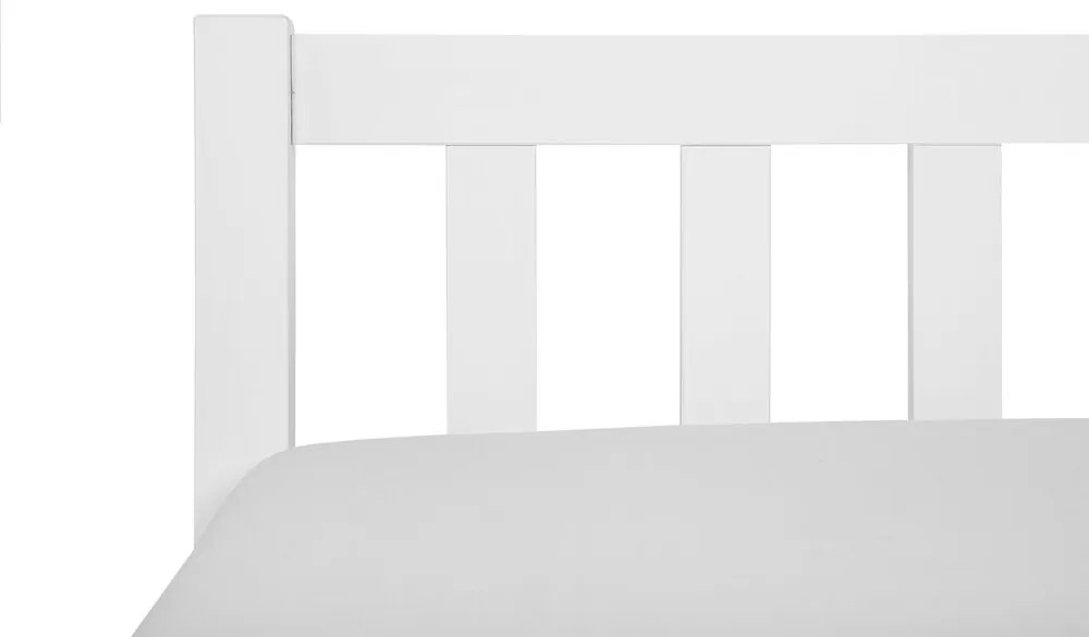 Manželská posteľ 180 cm FLORIS (s roštom) (biela). Vlastná spoľahlivá doprava až k Vám domov. 1007275