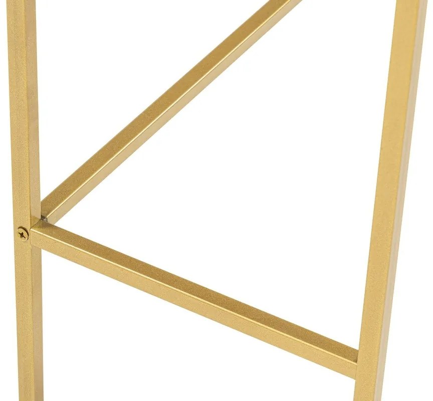 Dekoratívny stolík Canvas Gold