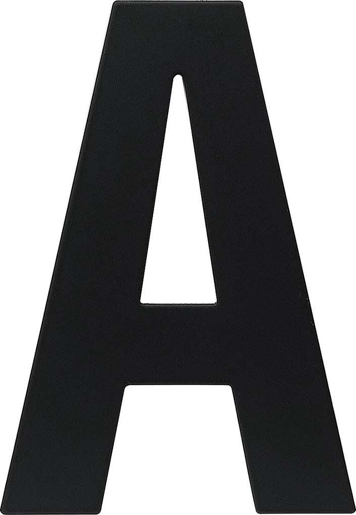 Domové písmeno RICHTER RN.120L (čierna), A, RICHTER černá