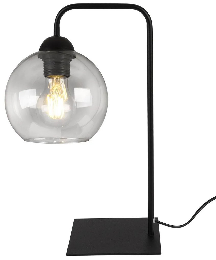 Stolová lampa HAGA, 1x sklenené tienidlo (výber z 3 farieb)