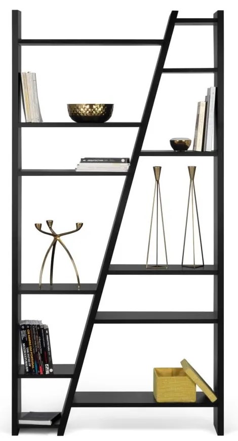 Čierna knižnica TemaHome Delta