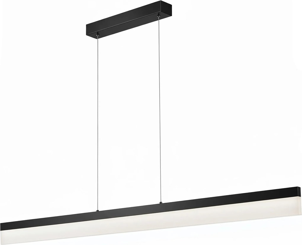 Toolight Toolight, LED stropné svietidlo 120cm, APP1692-CP, čierna matná, OSW-07890