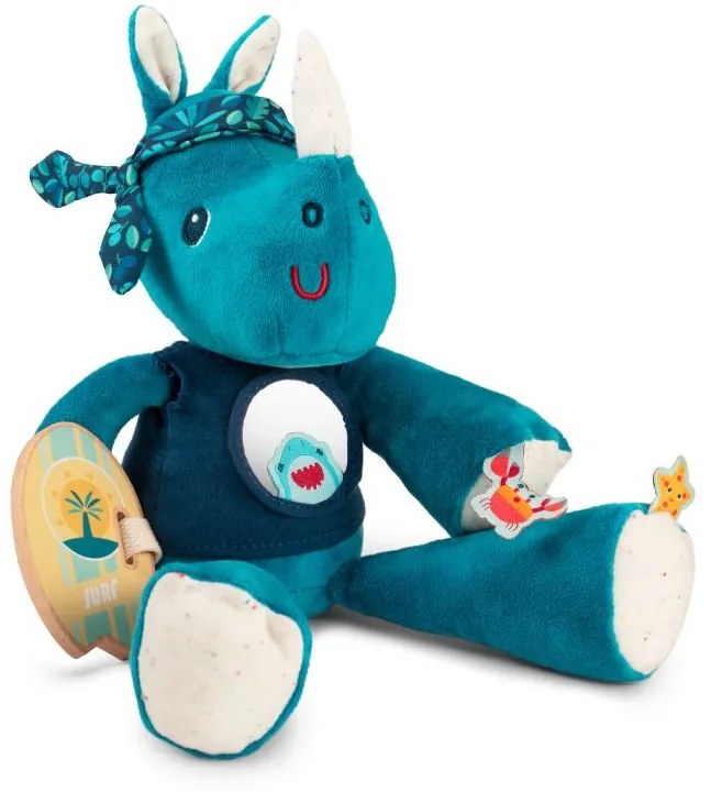 Lilliputiens – nosorožec Marius - plyšová hračka s aktivitami