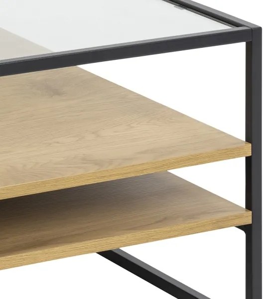 Konferenčný stolík ZEIN dub/čierna