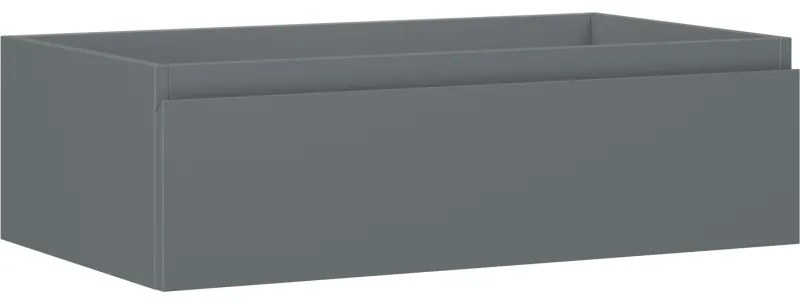 Mexen Orio, kúpeľňová skrinka 80 cm, 1 zásuvka, grafitová matná, 91A10-08023-1-BF66