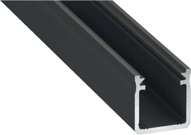 Led-Labs LED profil LUMINES typ Y čierny elox 1m