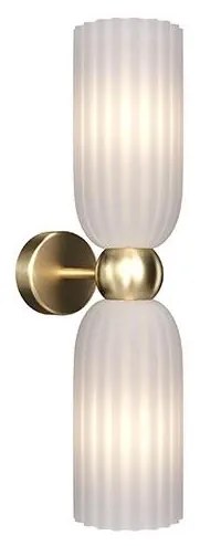 Maytoni MOD302WL-02W - Nástenné svietidlo ANTIC 2xE14/40W/230V zlatá/biela