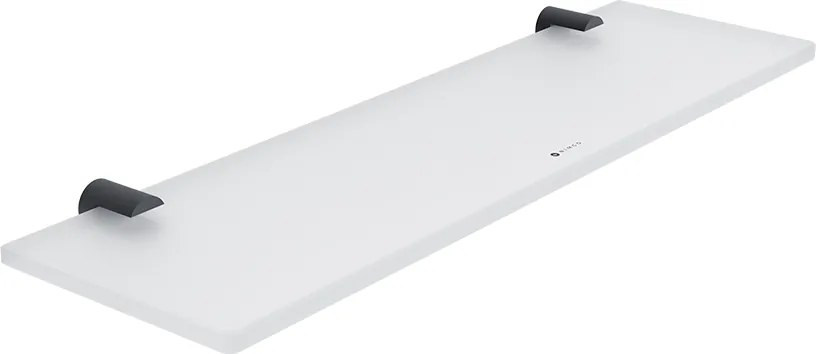 Nimco Polica bez ohrádky, 40 cm BORMO čierna - BRC 11091B-40-90