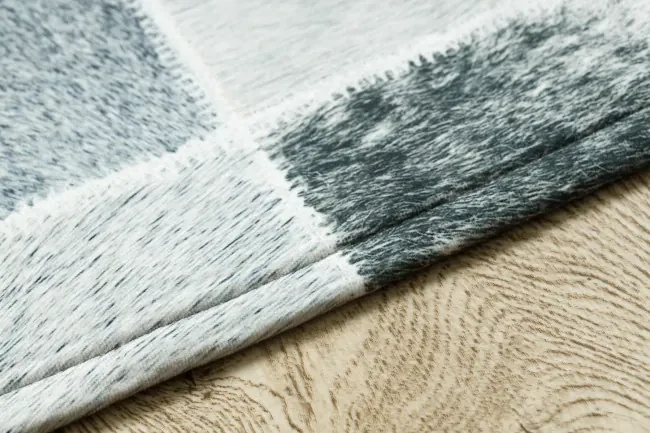Koberec PATCHWORK 21716 béžový - imitácia kože krava