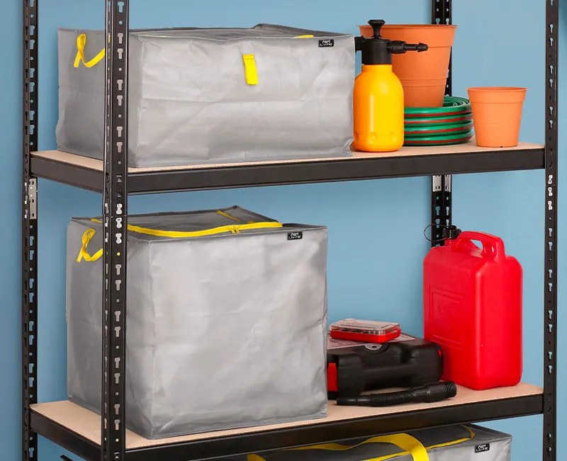 Goodhome Pevný úložný vak na zip 70 l JOTTA, 45 x 55 x 30 cm