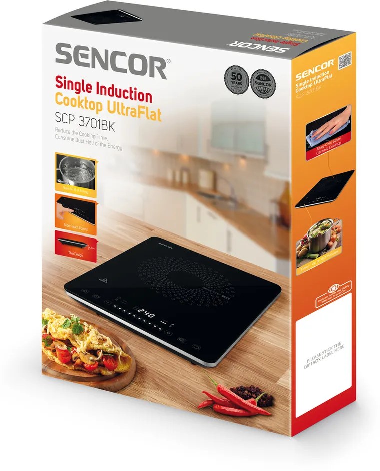 Sencor SCP 3701BK indukčný varič