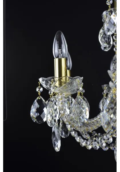 Wranovsky JWZ125122230 - Krištáľový luster na reťazi MARIERA 12xE14/40W/230V