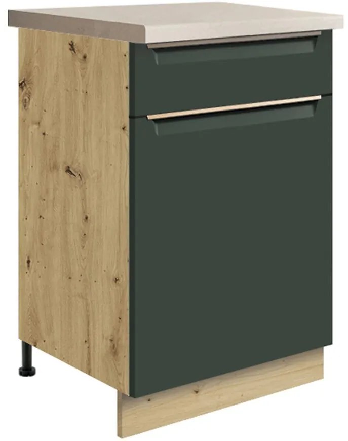 Skrinka do kuchyne Glamour4d Green