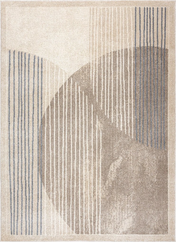 Dywany Łuszczów, Kusový koberec Fusion 0815 cream/beige, 200x290, béžová, kancelária
