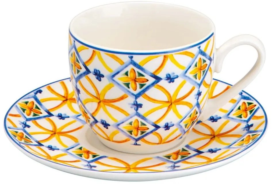 Súprava 6 šálok s tanierikom Brandani Medicea