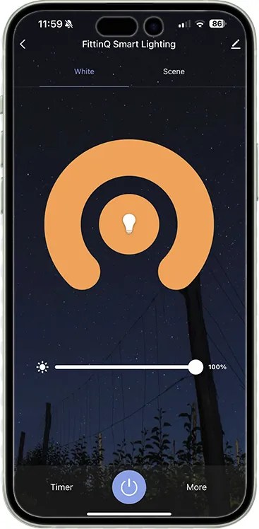 Inteligentná nástenná lampa biela 24 cm vrátane 2 WiFi G9 - Otan