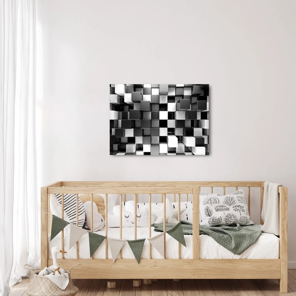 Obraz - Kocky (70x50 cm)