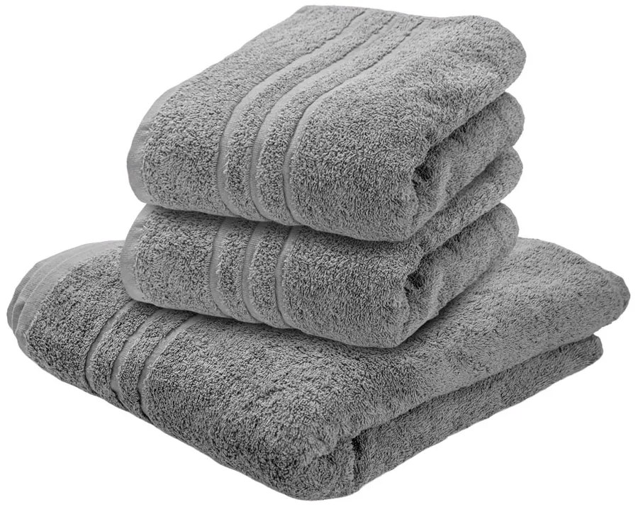 Osuška Classic 70 x 140 cm svetlosivá, 100% bavlna