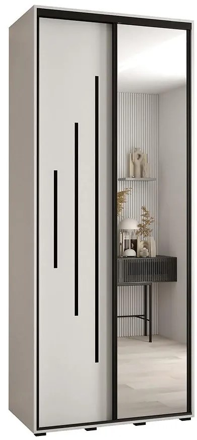 Skriňa 45 Canaris 13 100 biela/čierna