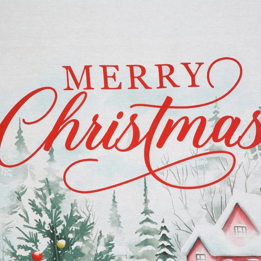 VIANOČNÉ RENFORCÉ OBLIEČKY XMAS 160X200 CM, 2 KS 70X80 CM VZOROVANÉ